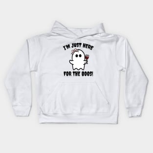 I'm Just Here For The Boos Kids Hoodie